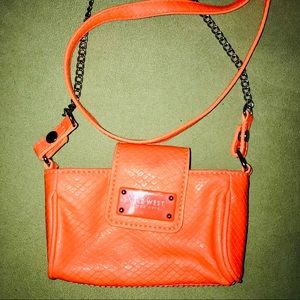 4/20 Mini Crossbody Neon Nine West NWOT
